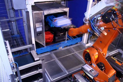 Sistema de carga robotizado - BAGLOAD  - VANDERLANDE