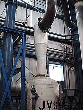 Lavador de gases Venturi - 6500 series - bionomicind - por vía húmeda / biológico
