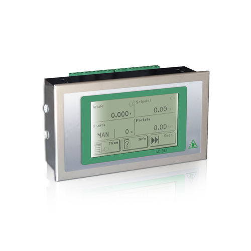 Indicador de pesaje visualizador LCD - MC 353  - Pavone sistemi - empotrable / IP65 / para báscula de cinta