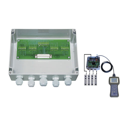Caja de conexiones montada en superficie - CEM4-C - Pavone sistemi - IP65 / de acero inoxidable / para celda de carga