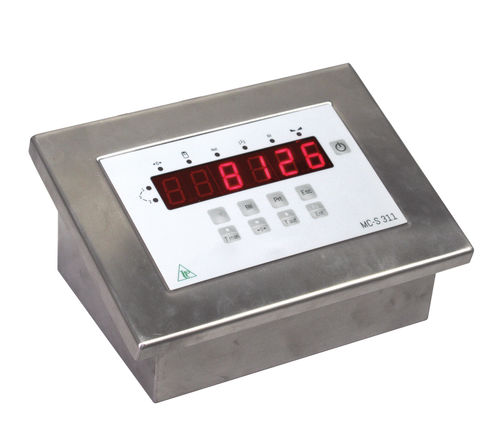 Indicador transmisor de pesaje con visualizador led - MCS 311 - Pavone sistemi - empotrable / IP67 / resistente al agua