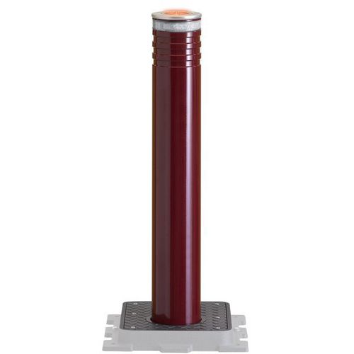 Bolardo retráctil automático - 127/P 800A - PILOMAT - hidráulico / de acero inoxidable