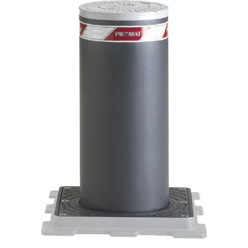 Bolardo retráctil electromecánico - 275/EM 600A - PILOMAT - automático / de acero inoxidable