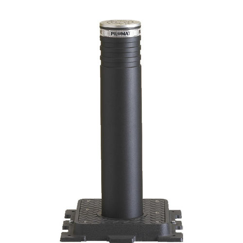 Bolardo retráctil automático - 127/P 600A - PILOMAT - hidráulico / de acero inoxidable
