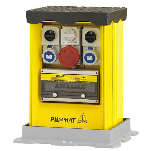 Torreta de suministro eléctrico abatible - B4040 55 - PILOMAT - de exterior