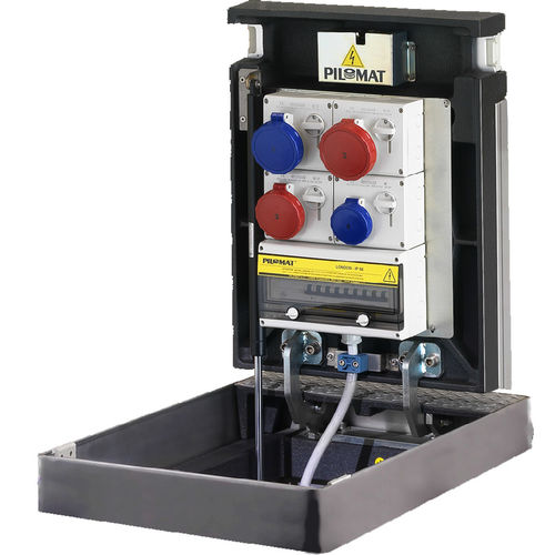 Torreta de suministro eléctrico abatible - LONDON 8050 - PILOMAT