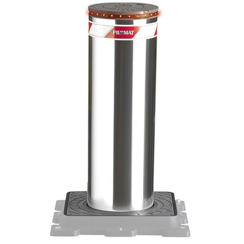 Bolardo retráctil automático - 275/P10 800A - PILOMAT - hidráulico / de acero