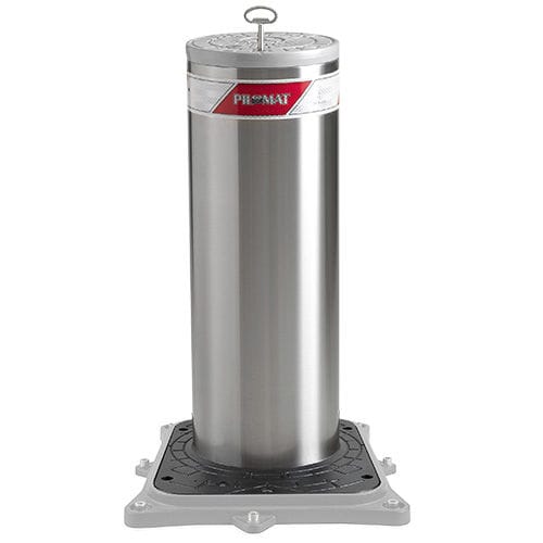 Bolardo retráctil semiautomático - 220/P 800SA - PILOMAT - neumático