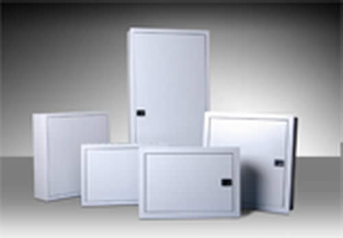 Caja de pared - RoHS, CE, IP54, TUV, IK10 | AS/AE - ZHEJIANG TIANQI ELECTRIC CO.,LTD - rectangular / de acero / para teléfono
