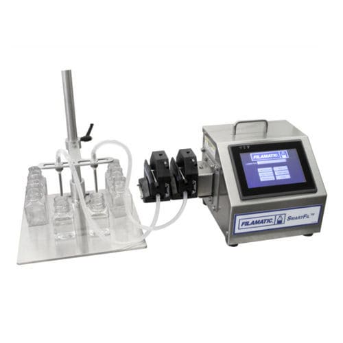 Llenadora semiautomática - SmartFIL™ - Filamatic - de botes / de líquidos / volumétrica