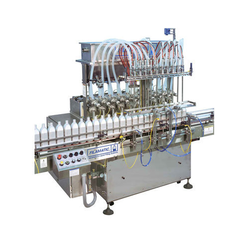Llenadora automática - H-Series - Filamatic - de botellas / de líquidos / en línea