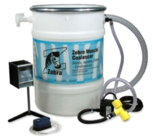 Filtro de aceite - Muscle™ - Zebra Skimmers Corp. - de tambor / coalescente / de fluido de refrigeración