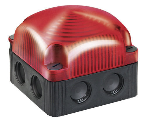 Avisador luminoso de destellos - 853.110.55 - WERMA - LED / 24 Vcc / IP66