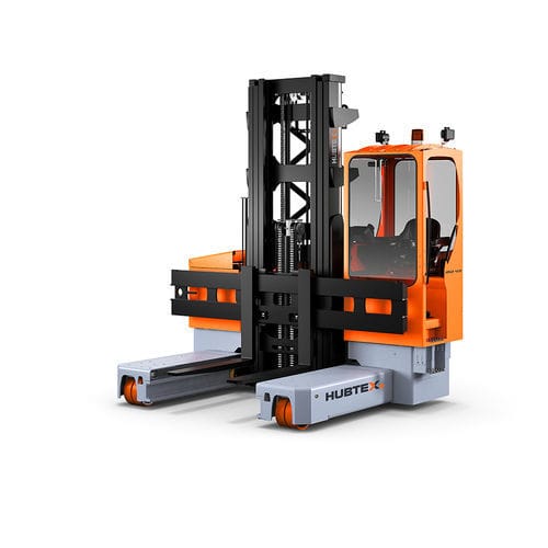 Carretilla elevadora lateral eléctrica - ESTL - HUBTEX - electrohidráulica / con operador sentado / articulada