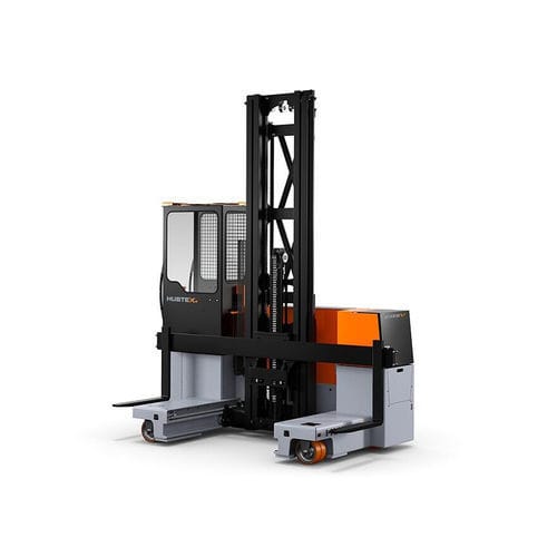 Carretilla elevadora lateral eléctrica - EASY - HUBTEX - para conductor de pie / de manipulación / de transporte