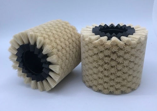 Rollo cepillo cilíndrico - DT - ABRASIVOS KUMEX - de tratamiento de superficie / modular