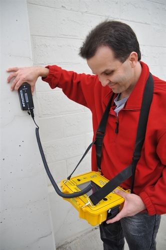 Detector de armaduras de metal - Rebarscope™ - James Instruments - con registrador de datos