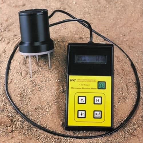 Humidímetro para cereales - Trident™ - James Instruments - de microondas / con visualizador digital / portátil