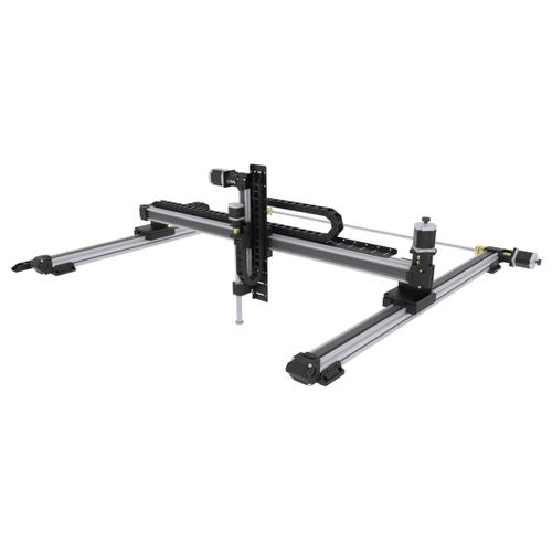 Sistema de posicionamiento XYZ - BEMA-W60-1000X1000X220X360 - IntelLiDrives, Inc. - vertical / rotativo / para robots