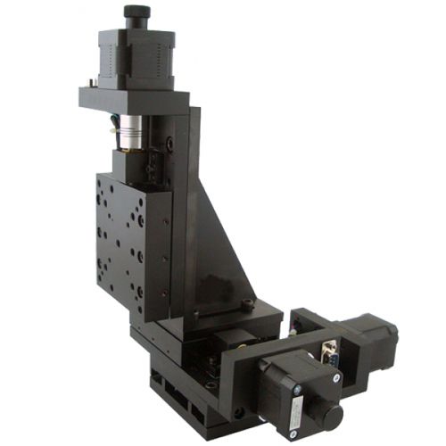 Platina de posicionamiento XYZ - XYZ-BSMA-LY-110-50X50X50 - IntelLiDrives, Inc. - rotativa / motorizada / 3 ejes