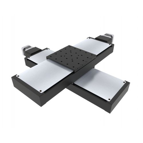Platina de posicionamiento XY - XY-BSMA-140H-200X200 - IntelLiDrives, Inc. - motorizada / 2 ejes / de precisión