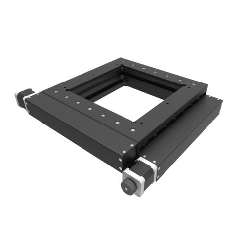Platina de posicionamiento XY - XY-OF-150X150J - IntelLiDrives, Inc. - motorizada / 2 ejes / para microscopio
