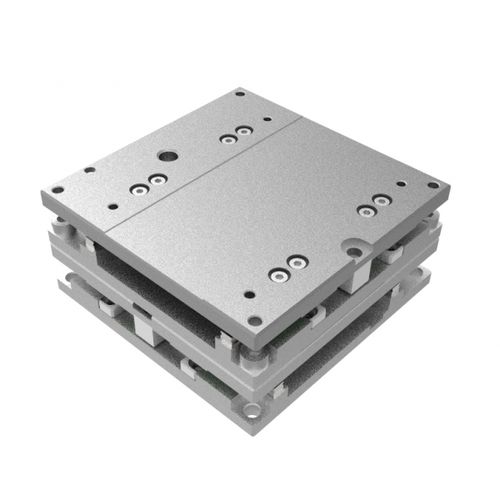 Platina de posicionamiento XY - XY-65-10X10AUT - IntelLiDrives, Inc. - lineal con servomotor / 2 ejes / para microscopio