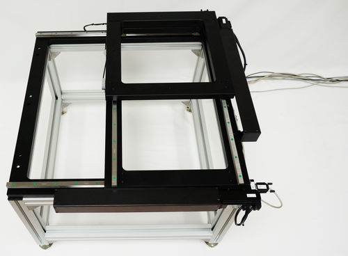 Sistema de posicionamiento de gran apertura - XY-OF-S300x300-A300x300J - IntelLiDrives, Inc. - XY / lineal / para inspección de obleas y metrología
