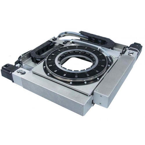 Platina de posicionamiento XY - XY-OF-UL-280x280+ACR260UT - IntelLiDrives, Inc. - rotativa / 2 ejes / open frame
