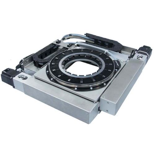 Platina de posicionamiento rotativa - XY-OF-UL-350x350+ACR335UT - IntelLiDrives, Inc. - XY / 2 ejes / open frame