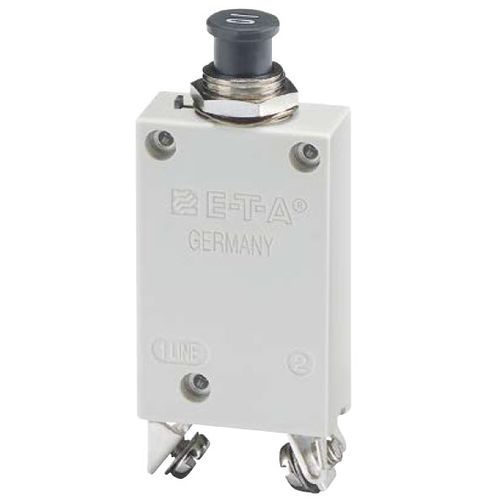 Disyuntor térmico - 412 series - E-T-A - de rearme manual / unipolar