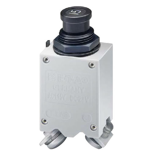 Disyuntor térmico - 4120 series - E-T-A - de rearme manual / unipolar / de alta eficacia