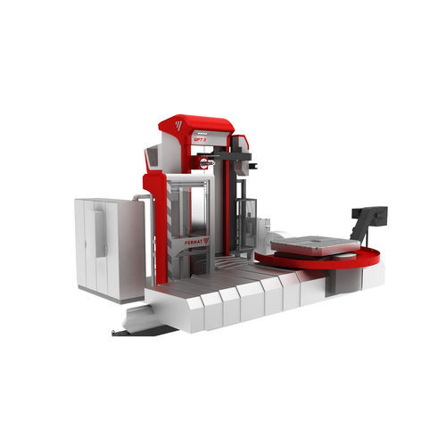 Mandrinadora-fresadora CNC - WFT 11 - FERMAT CZ s.r.o. - horizontal / con mesa giratoria / 4 ejes