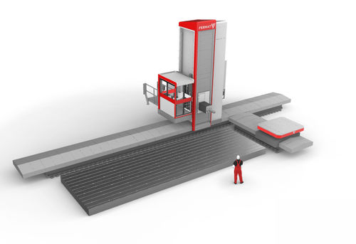 Mandrinadora-fresadora CNC - WRF series  - FERMAT CZ s.r.o. - horizontal / vertical / con mesa giratoria