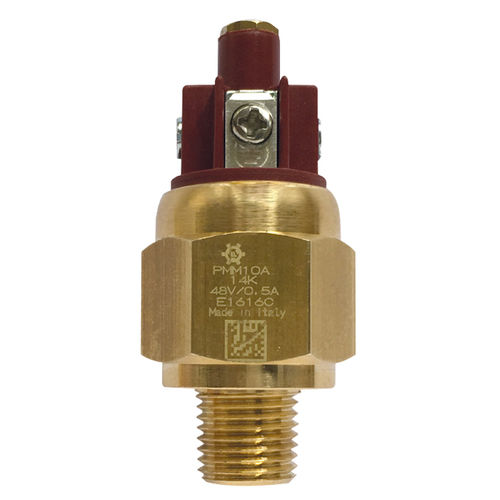 Presostato de pistón - PMM series - ELETTROTEC s.r.l. - de pistón ajustable / de membrana / para oxígeno