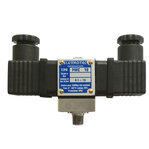 Presostato de pistón - PPC series - ELETTROTEC s.r.l. - SPDT / en riel DIN / G 1/4