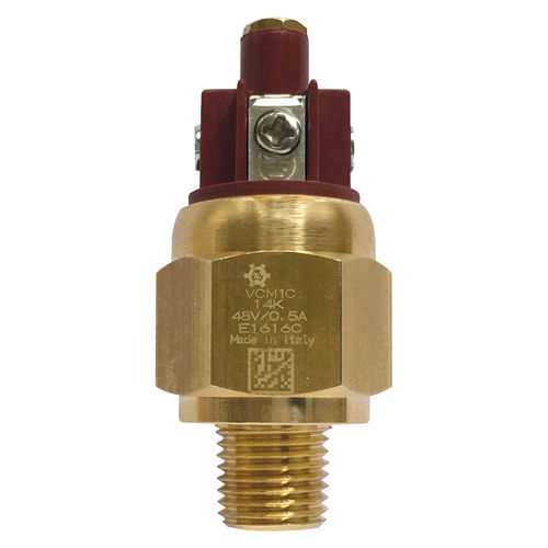 Vacuostato de membrana - VCM - ELETTROTEC s.r.l. - para oxígeno / de latón / de acero inoxidable