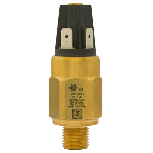 Vacuostato de membrana - VS series - ELETTROTEC s.r.l. - de vacío / SPDT / de acero inoxidable