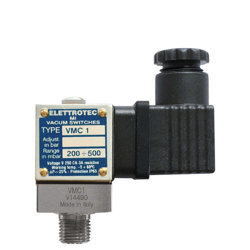 Vacuostato de membrana - VMC series - ELETTROTEC s.r.l. - de vacío / SPDT / en riel DIN