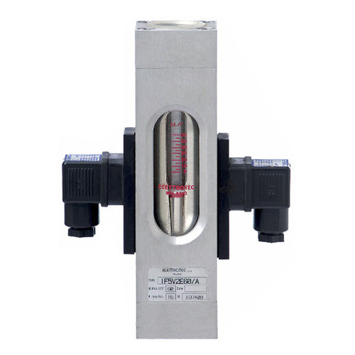 Controlador de caudal de pistón - IF…V2E - ELETTROTEC s.r.l. - para líquido / de acero inoxidable / de latón