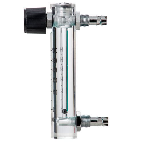 Caudalímetro de área variable - FMX series - ELETTROTEC s.r.l. - para oxígeno / vertical / de acero inoxidable