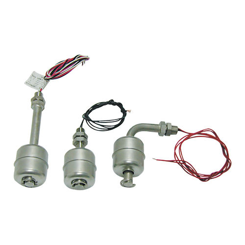 Interruptor de nivel de flotador magnético - LEM7 series - ELETTROTEC s.r.l. - para líquidos / de acero inoxidable / roscado