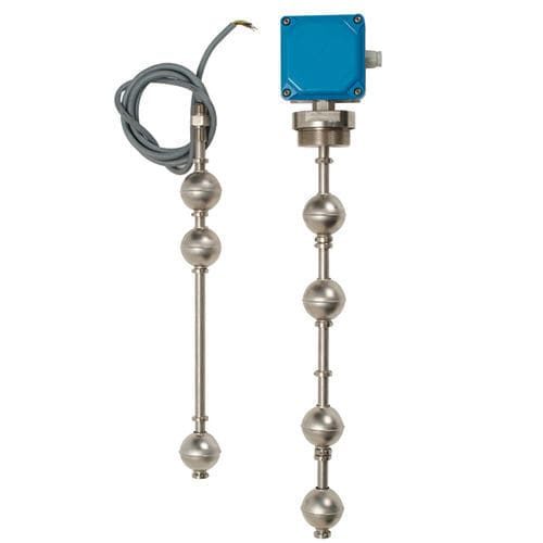 Interruptor de nivel de flotador magnético - LM3 GSIA  - ELETTROTEC s.r.l. - para líquidos / de acero inoxidable / roscado