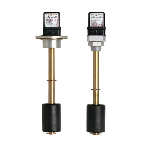 Interruptor de nivel de flotador magnético - LMV1A  series - ELETTROTEC s.r.l. - para líquidos / de latón / roscado