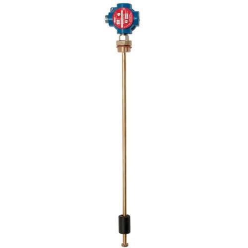 Interruptor de nivel de flotador magnético - LM1CTA… EP   - ELETTROTEC s.r.l. - para líquidos / ATEX / de latón