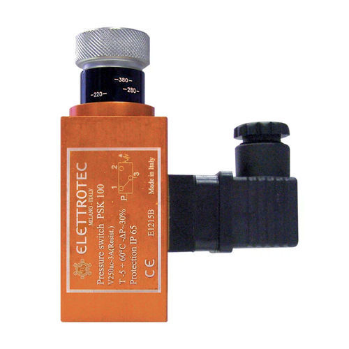Presostato de membrana - PSK series - ELETTROTEC s.r.l. - de pistón / de acero inoxidable / de aluminio