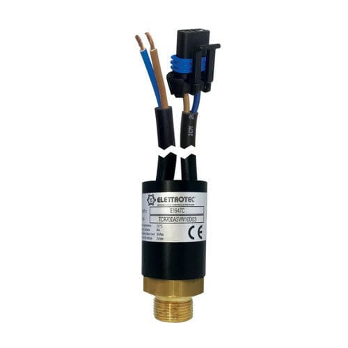 Conmutador térmico con brida - TCR - ELETTROTEC s.r.l. - G 1/2 / G 3/8 / 240 V CA