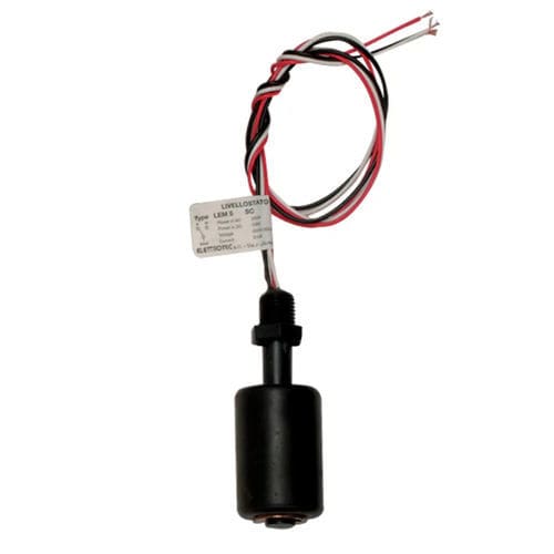Interruptor de nivel de flotador magnético - LEM5 series - ELETTROTEC s.r.l. - para líquidos / de plástico / roscado