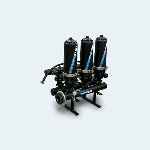 Filtro de líquido - AZUD HELIX AUTOMATIC 200-300 DLP - SISTEMA AZUD S.A - de agua / de partículas / de disco