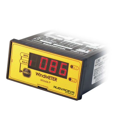 Visualizador de control - WM44- P - NUOVA CEVA Automation - LED / de 3 dígitos / para anemómetro